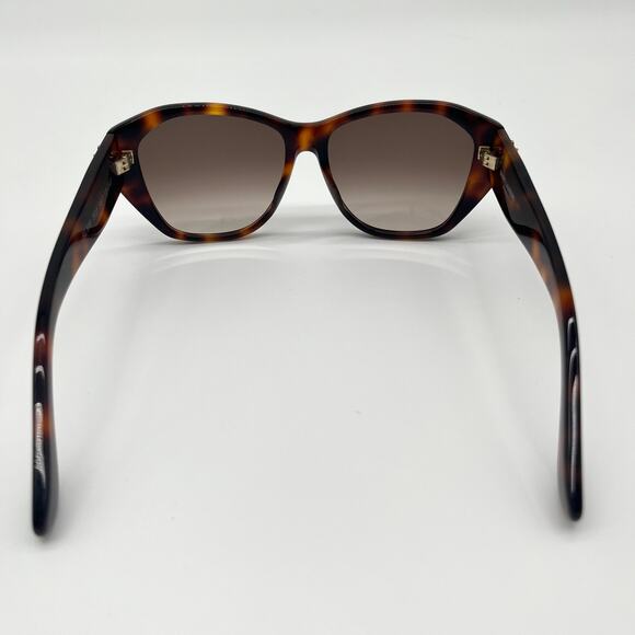 SAINT LAURENT Sunglasses Unisex, Havana Geometric Brown Frame, Case Included YSL - Picture 7 of 9